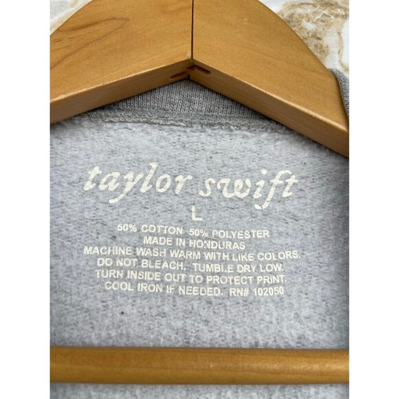 Taylor Swift Eras Crewneck Grayscale size large - Picture 3 of 4
